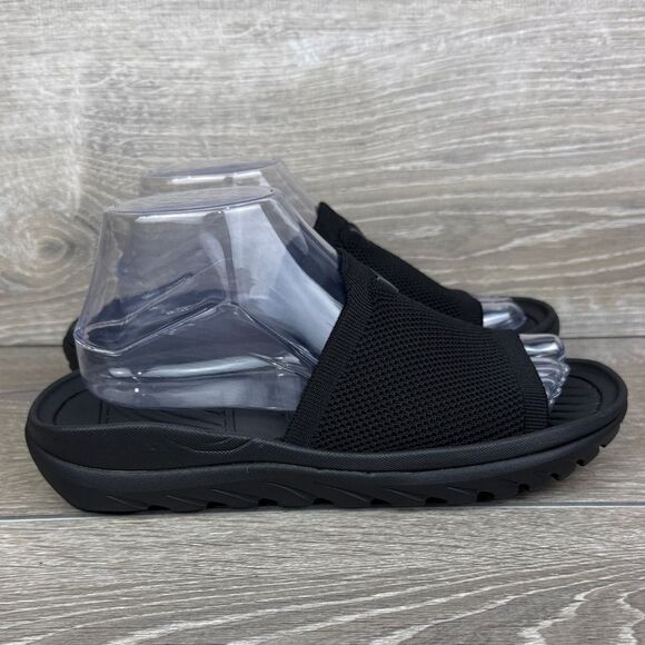 Vionic Haven RX Women’s Sz 8 Slip On Black Recovery Slide Sandals - Picture 1 of 12
